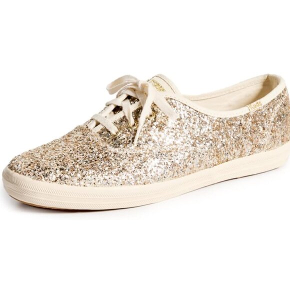 Keds Womens Champion Glitter Sneaker - 8M - Picture 2 of 5